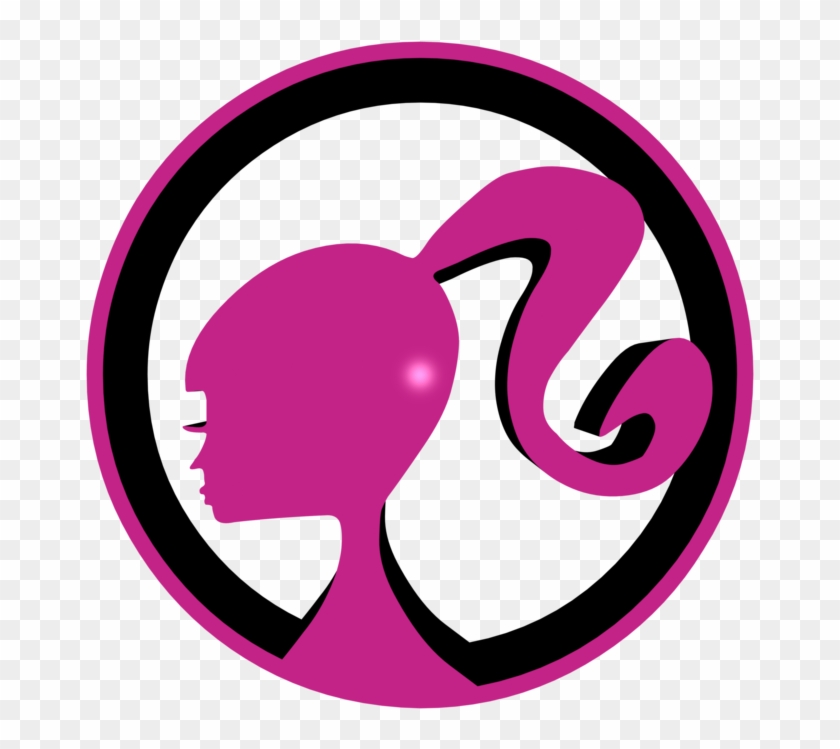 pink barbie logo